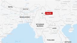 TEASE ONLY kachin myanmar map