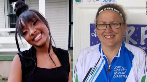 Alexandria Bell, left, and Jean Kuczka