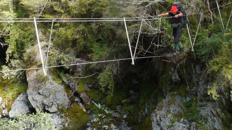 <strong>Still learning:</strong> Harris says that every single trip he's been on, whether it's walking across glaciers, or rare cable bridges in New Zealand, has been a learning experience, and he believes that he still has a lot left to learn.