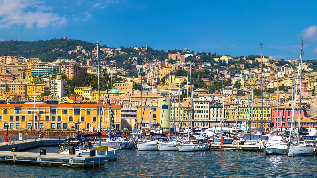 As one of the Mediterranean's biggest ports, Genoa had contact with many other cultures.
