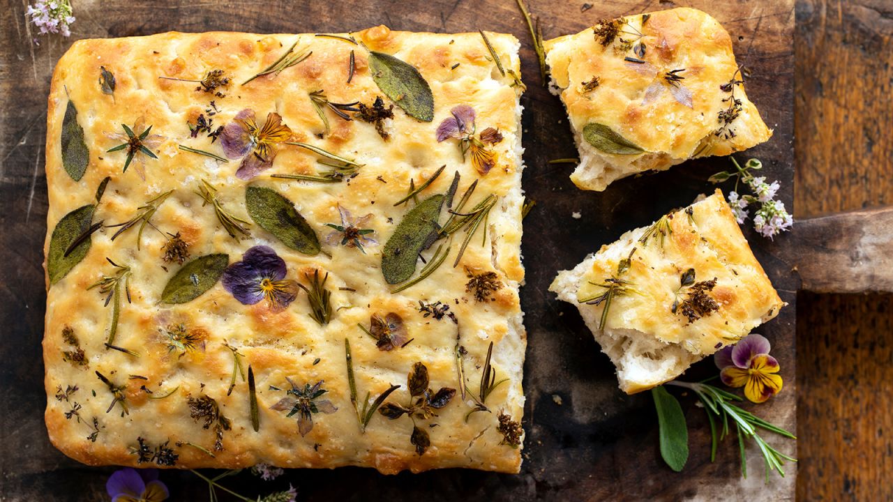 Typical foods like focaccia were introduced before tomatoes arrived in Italy.