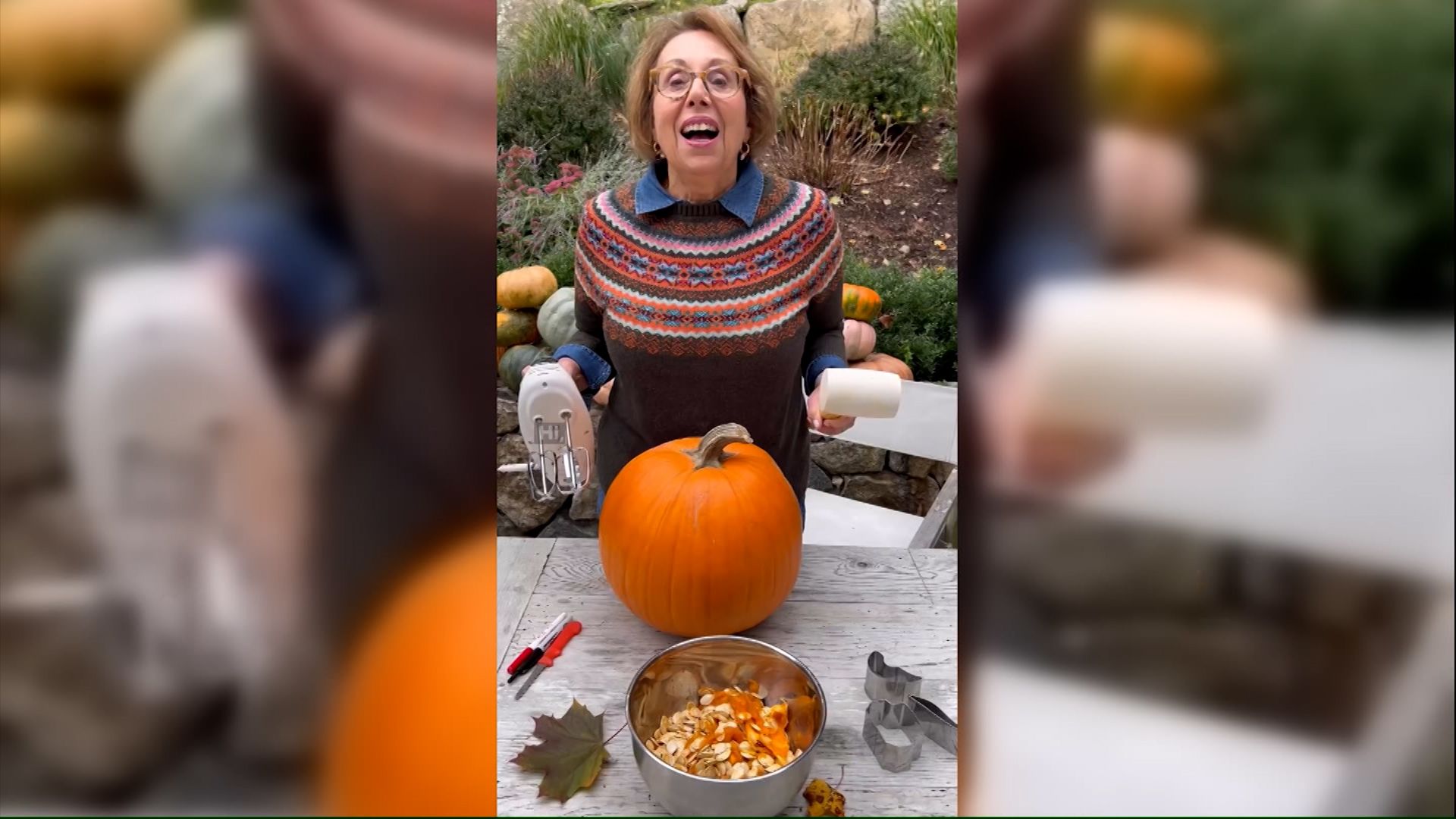 Professional pumpkin carver shares tips