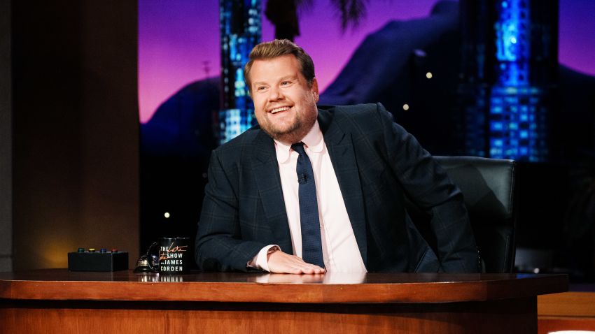 LOS ANGELES - AUGUST 22: The Late Late Show with James Corden airing Monday, August 22, 2022, with guests  Alison Brie and Kevin Hart. (Photo by Terence Patrick/CBS via Getty Images)
