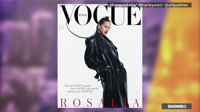 女性情報誌 Vogue Spain November 2022 Rosalia Rosalía is the Cover Star of VOGUE Italia & Spain November