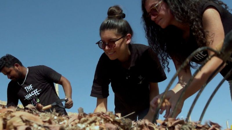 The startup greening the desert through discarded food | CNN