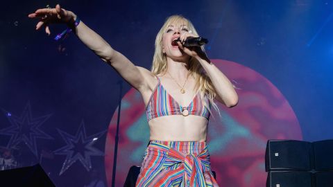 Carly Rae Jepsen performs during the Austin City Limits music festival at Zilker Park on October 07 in Austin, Texas. 