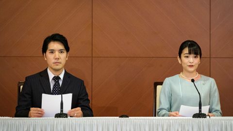 Kei Komuro, husband of Japan's Princess Mako, passes New York bar on