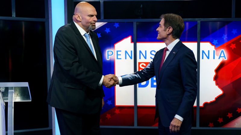 Watch: CNN analysts break down John Fetterman’s debate performance in Pennsylvania Senate race | CNN Politics