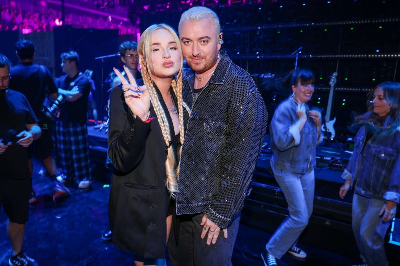 Sam Smith and Kim Petras are first nonbinary and trans artists to reach number 1 on Billboard chart image
