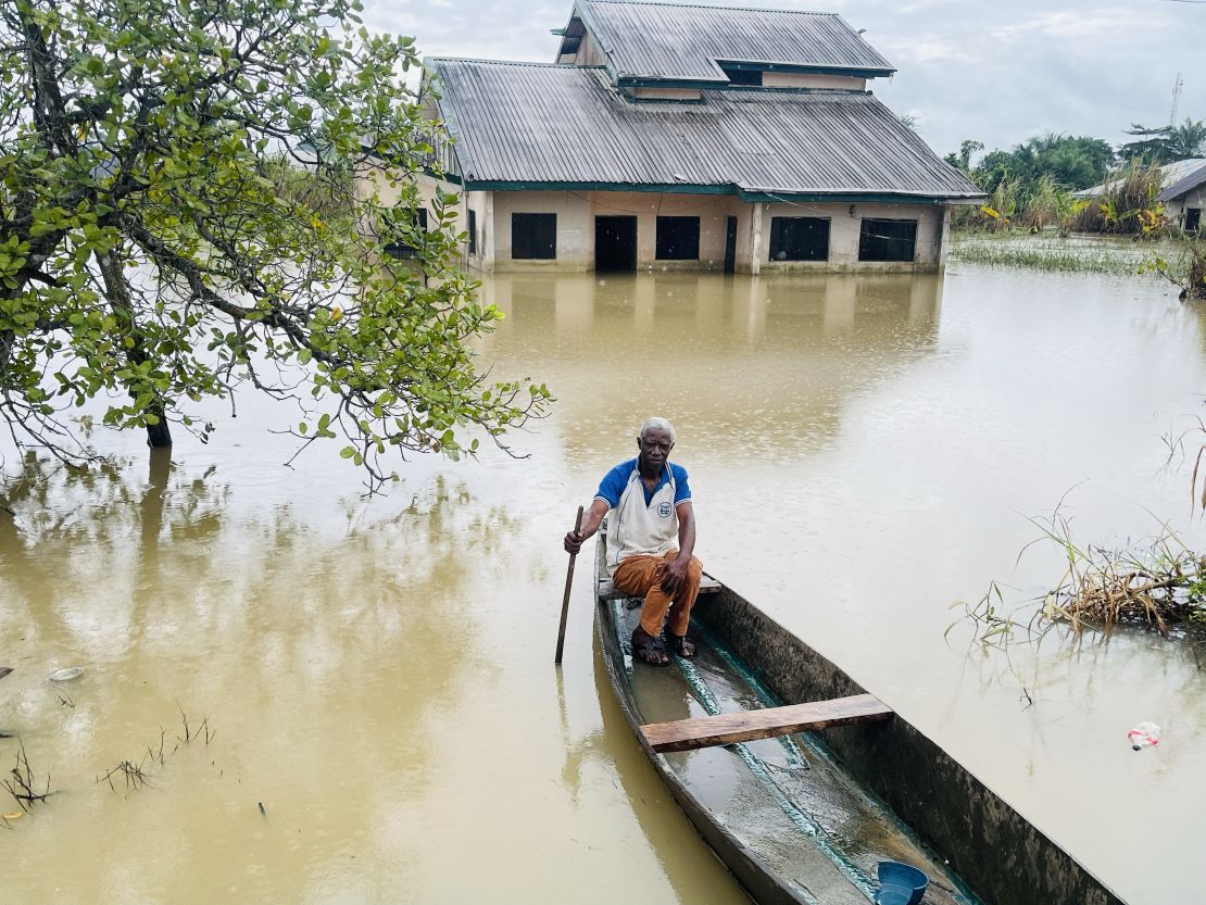 Aniso Handy has remained in his house in Odi, in Nigeria's Bayelsa State.