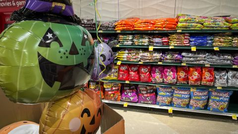 Halloween candy is frigtheningly expensive this year.