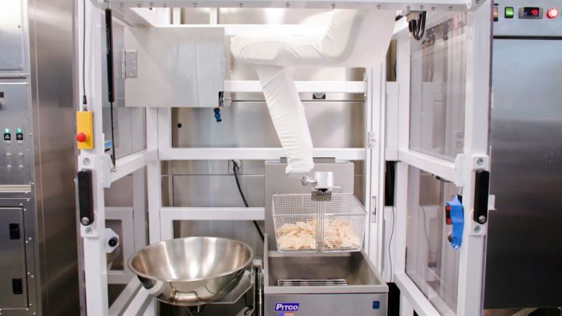 Chipotle is testing a robotic tortilla chip maker. See it in action | CNN Business