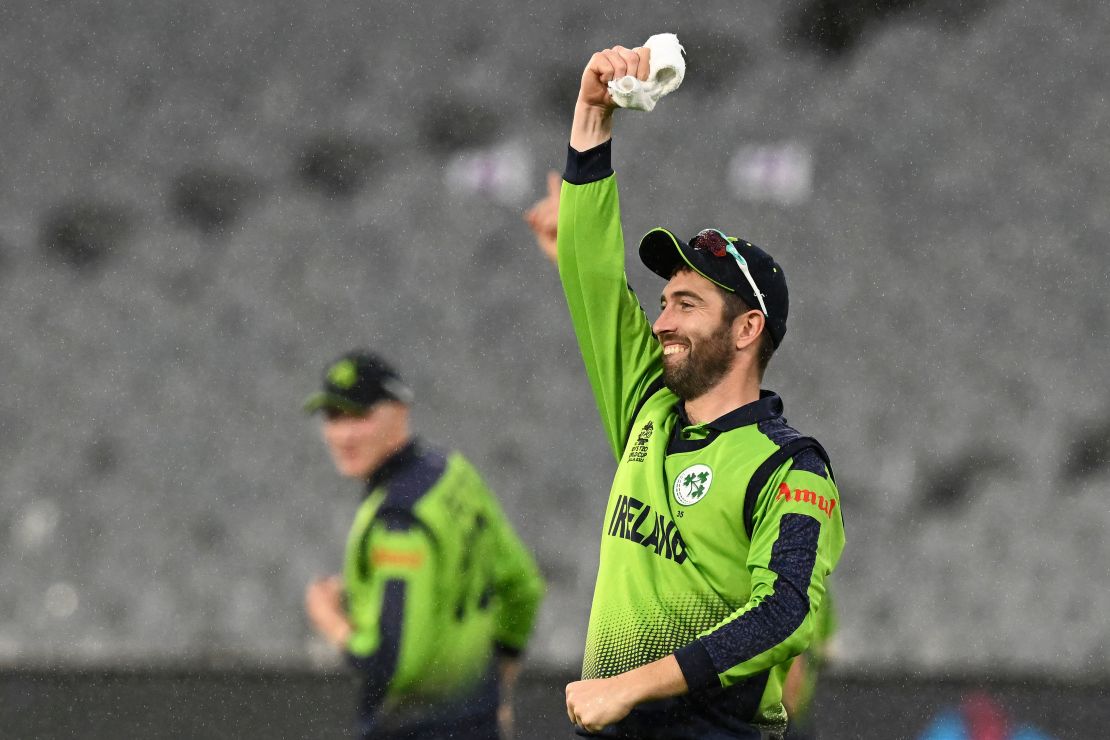 Ireland captain Andrew Balbirnie was instrumental in his country's shock win against England. 