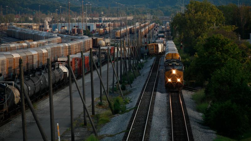 Threat of rail strike rises as members of another union reject proposed labor deal – CNN