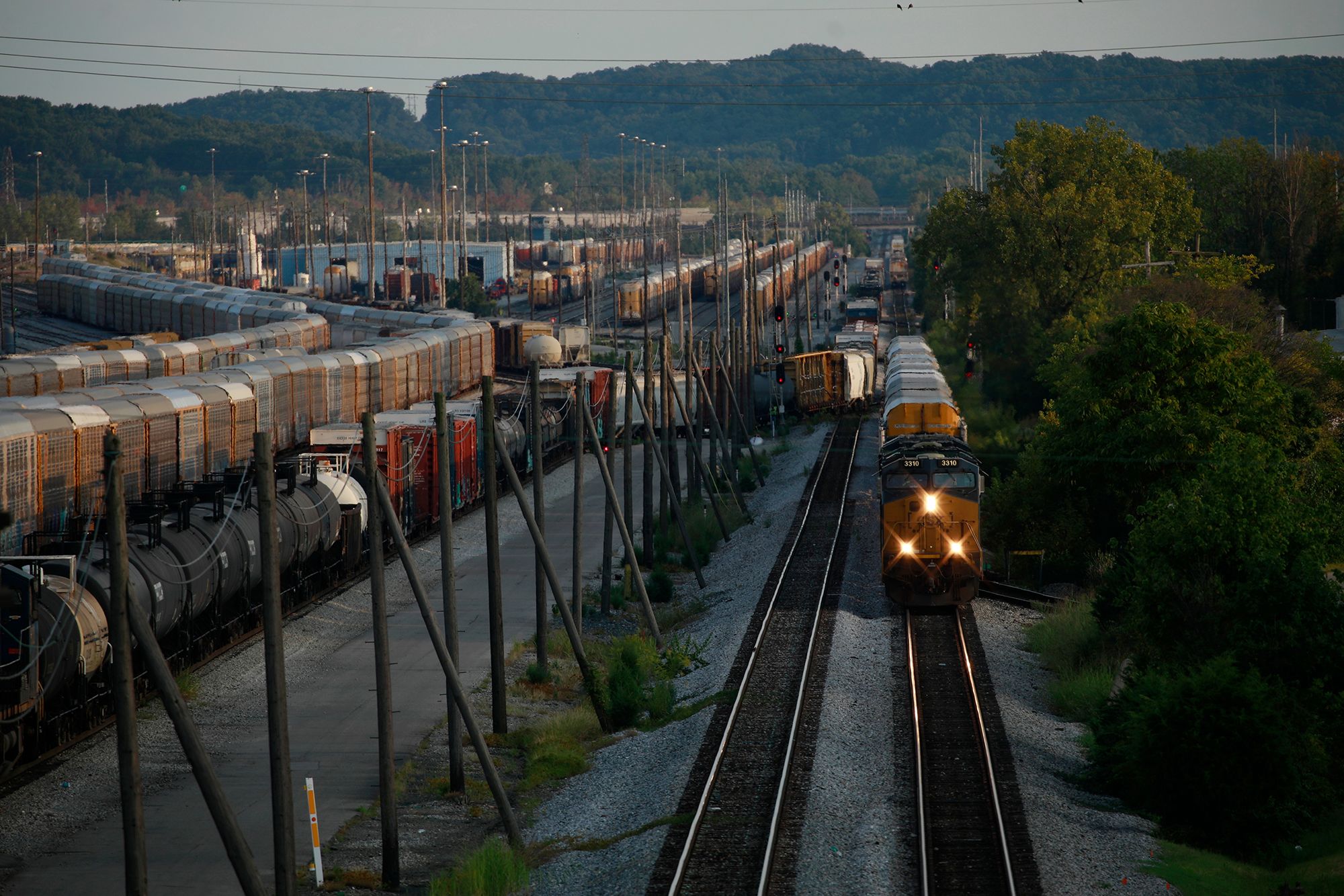 Train strikes