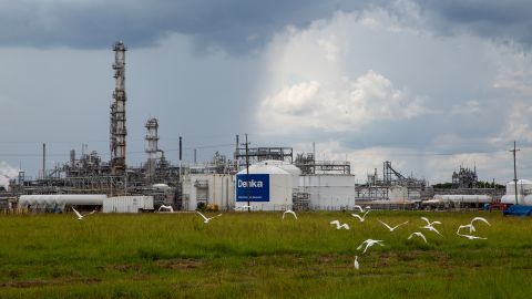 A DuPont Denka chemical plant in LaPlace, Louisiana, is under scrutiny from the EPA over air pollution concerns.