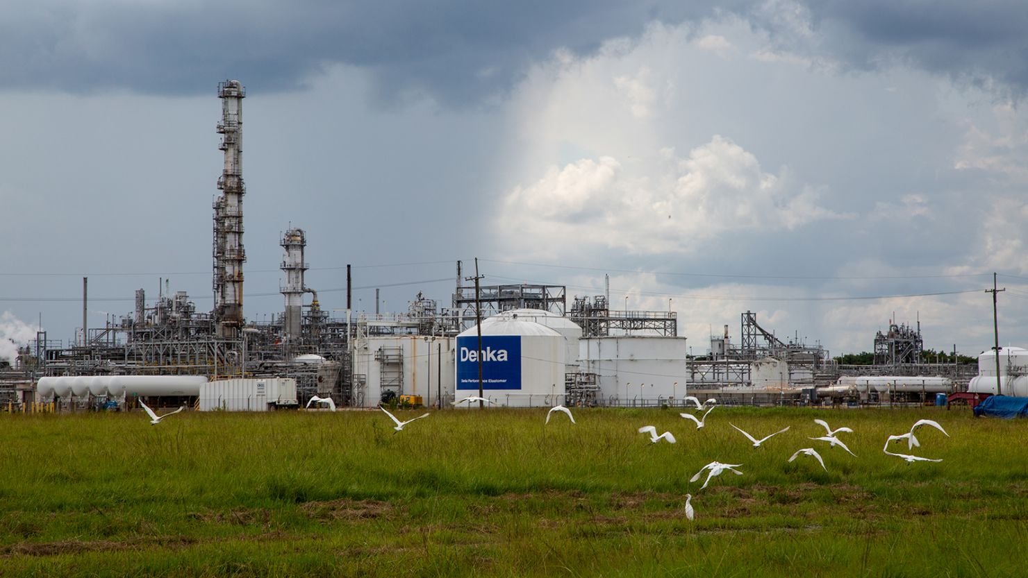 A DuPont Denka chemical plant in LaPlace, Louisiana, is under scrutiny from the EPA over air pollution concerns.