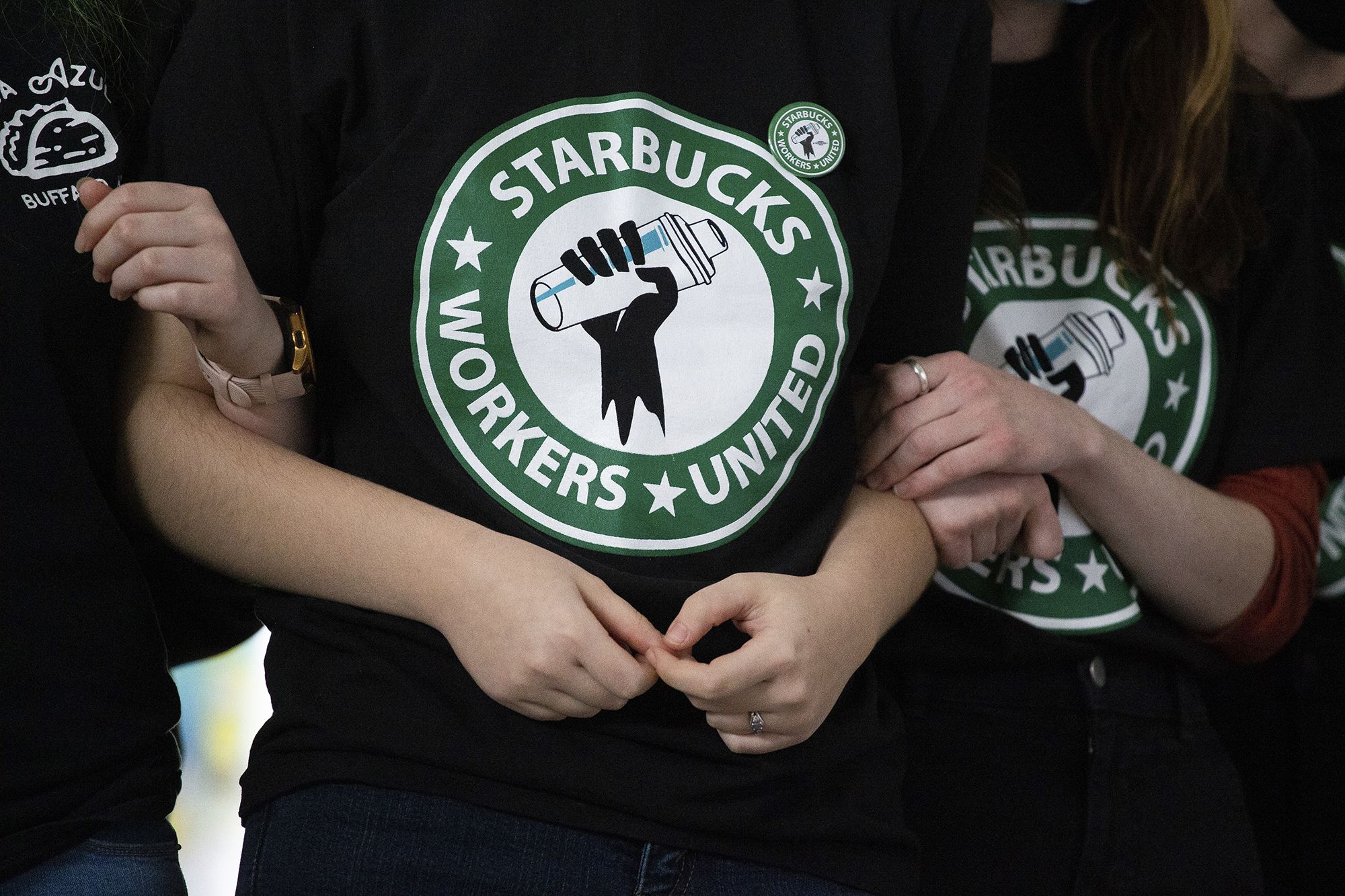 Starbucks Worker Shows Off The New Drink Stickers