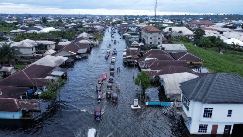 Video: Remaining water after worst flooding in a decade spells more trouble for Nigeria | CNN