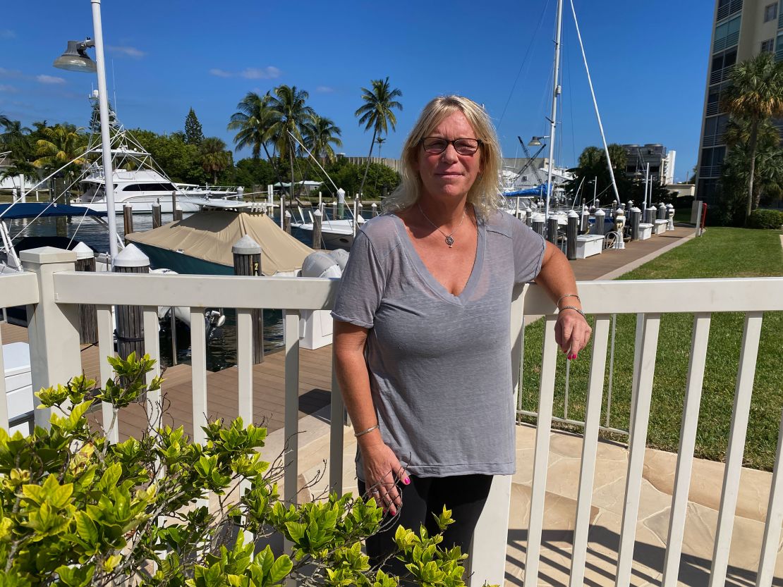 Francie Pucin is very pleased with the aid she's received from FEMA after her recently renovated Fort Myers home filled to the ceiling with water.