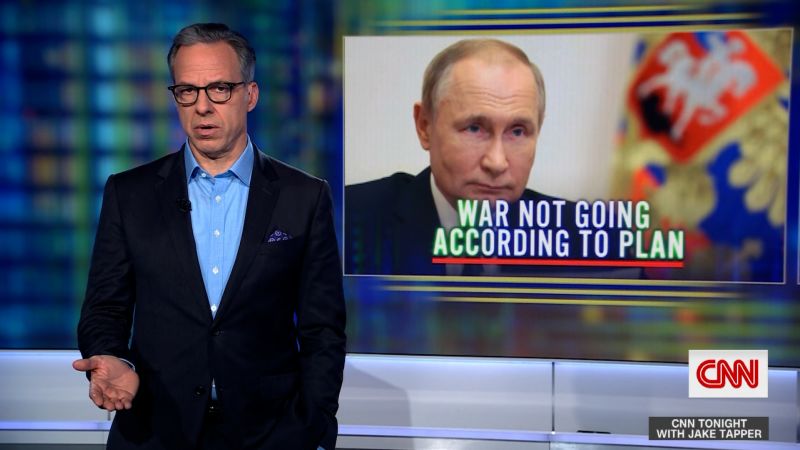 Video: Jake Tapper on the ‘paradox’ of Putin: ‘The more he fails, the more desperate he becomes’ | CNN