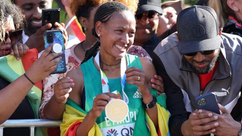 Gebreslase is hoping for a second major victory at this year's NYC Marathon.