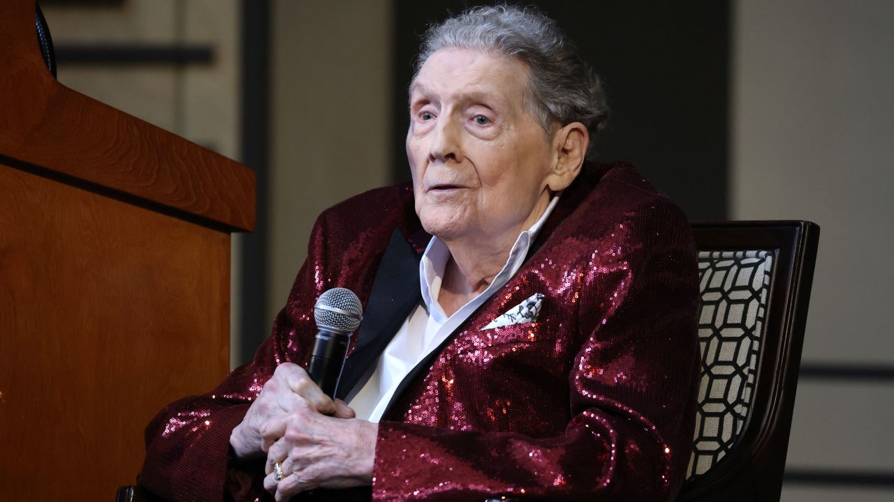 Jerry Lee Lewis in May.