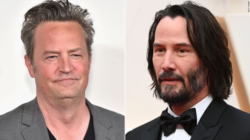 Matthew Perry apologizes for questioning why Keanu Reeves ‘still walks among us’ | CNN