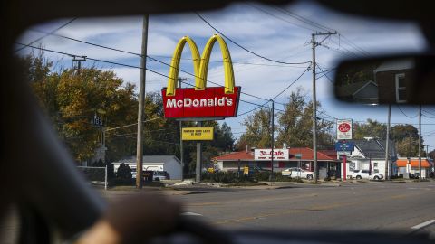 McDonald's prices rose nearly 10% year-over-year in the third quarter. 
