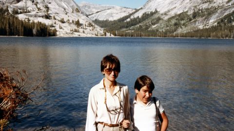 Howard and his mom Joyce Fienberg in 1985 at Yosemite.