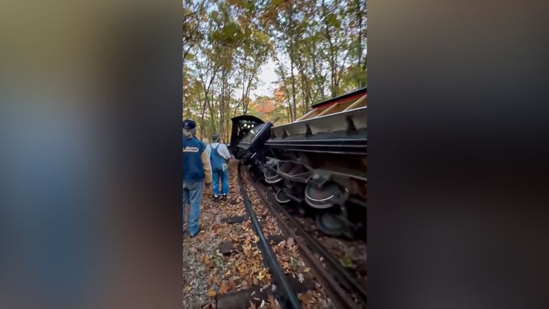 7 injured at a Missouri theme park after a train ride derails | CNN