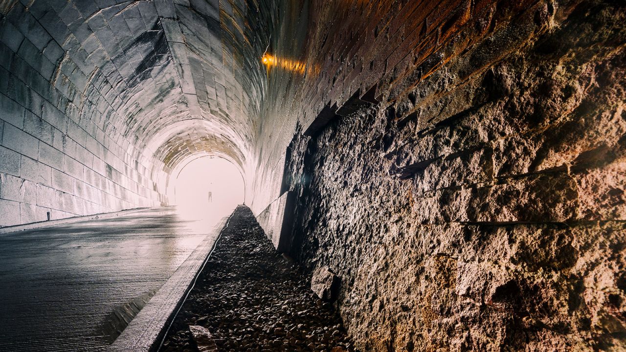 <strong>Going underground: </strong>Since July this year, a tunnel carved through the rocks below Niagara has also been open to the public. The tunnel once channeled water from the Niagara River to be converted into hydro power.