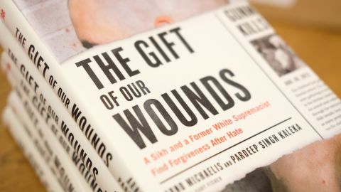 The two men collaborated on a book, published in 2018.