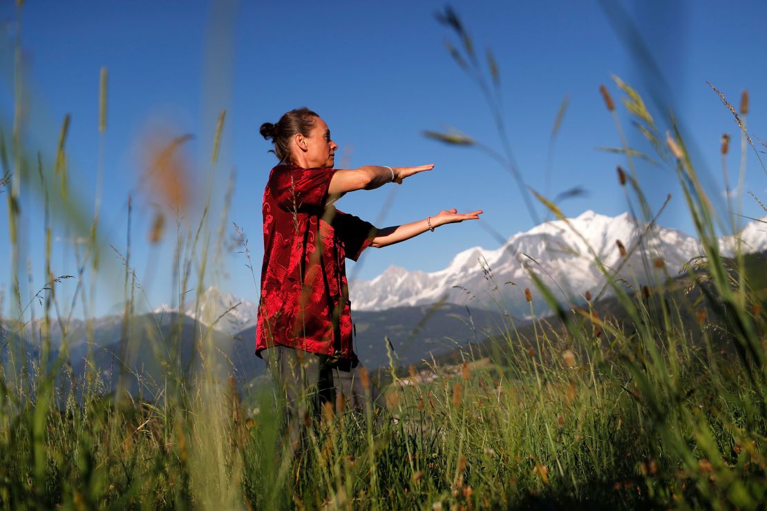 Originating in China, qigong integrates physical postures with breathing techniques and mindfulness.