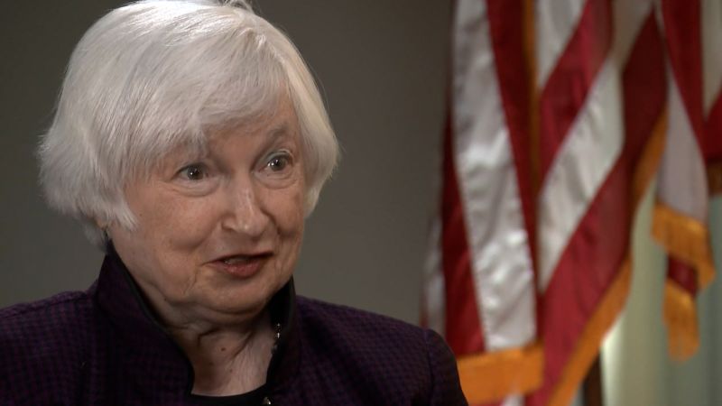 Video: Janet Yellen says she did not see signs of a recession in the near term | CNN Business