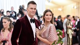  Tom Brady and Gisele Bündchen attend The 2019 Met Gala Celebrating Camp: Notes on Fashion at Metropolitan Museum of Art on May 06, 2019 in New York City.