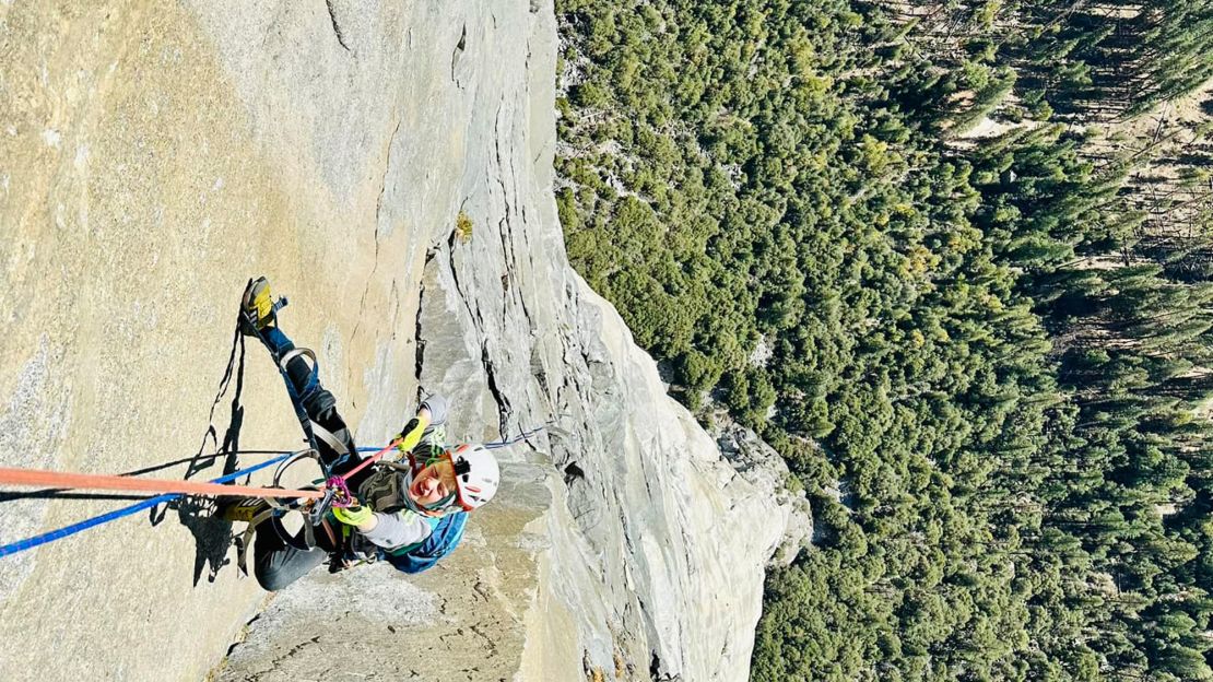 "Meeting people on ElCap is like meeting old friends, we all share a common bond," Joe Baker posted on Facebook. "So many climbers are stoked to see Sam and give him a high five."