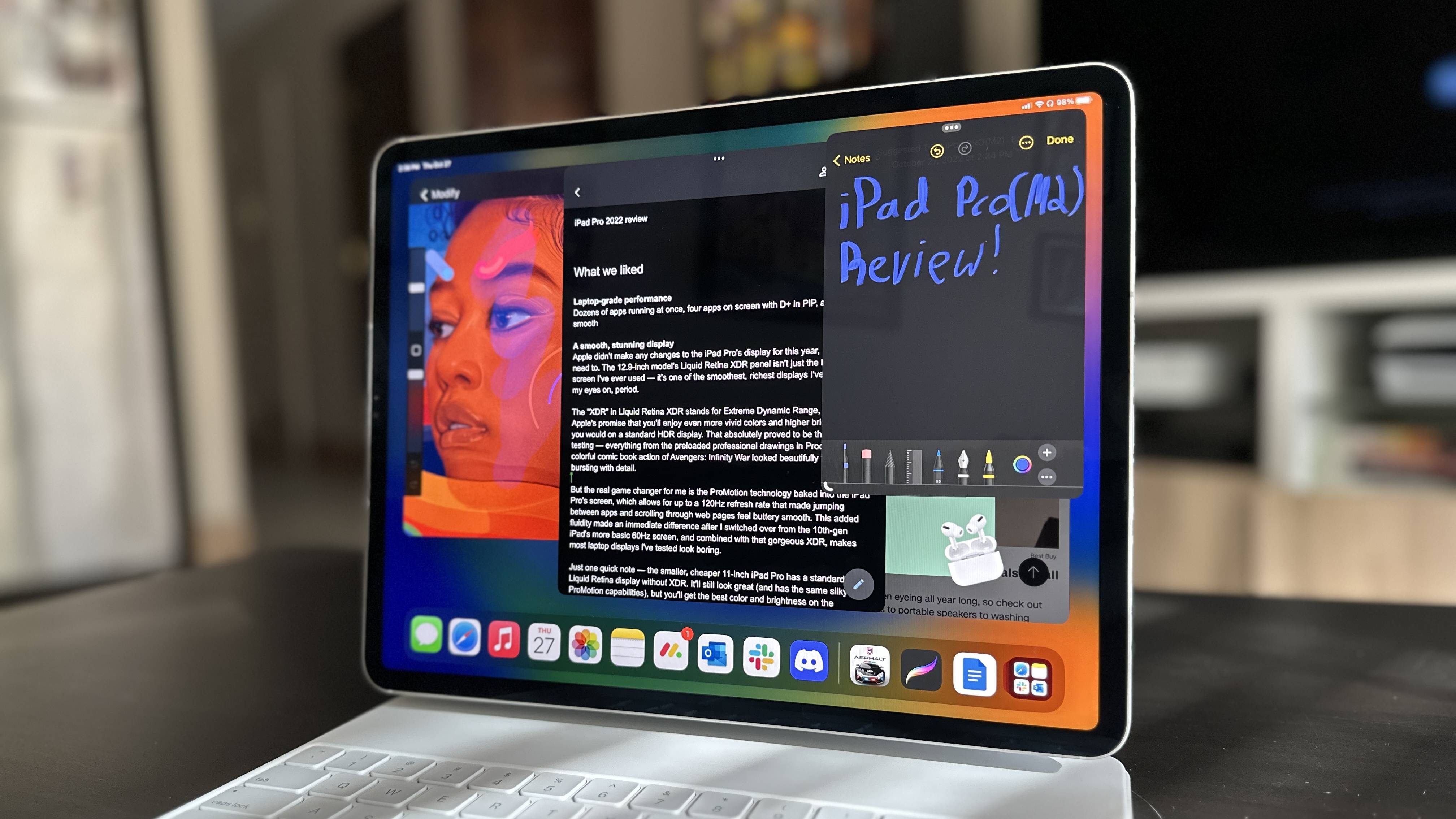 Apple iPad Pro 12.9″ (6th Generation): with M2 chip, Liquid Retina