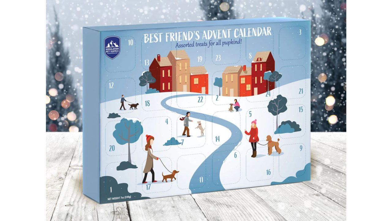 underscored Himalayan Pet Supply Best Friend's Advent Calendar