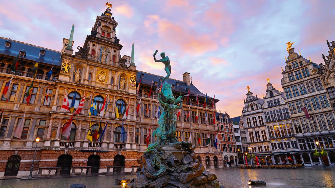 <strong>Antwerp, Belgium:</strong> Antwerp rivals its fellow Belgian cities with its long trading history, beautiful architecture and a cathedral featuring work by Rubens.