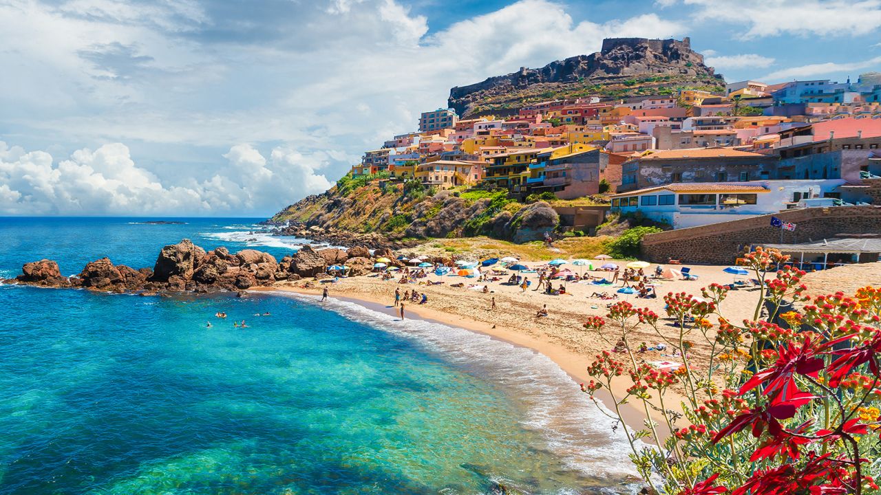 The medieval town of Castelsardo in Sardinia is a dazzling spot to tuck into the island's abundant seafood.