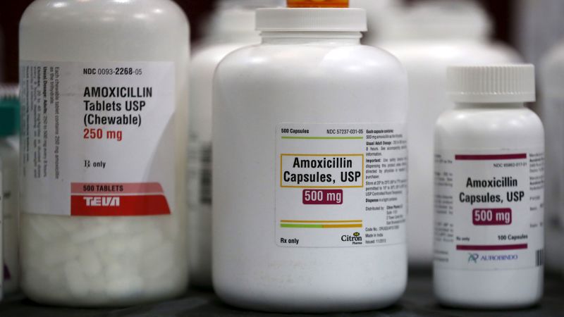 Some forms of popular antibiotic amoxicillin in short supply, likely due to increased demand | CNN