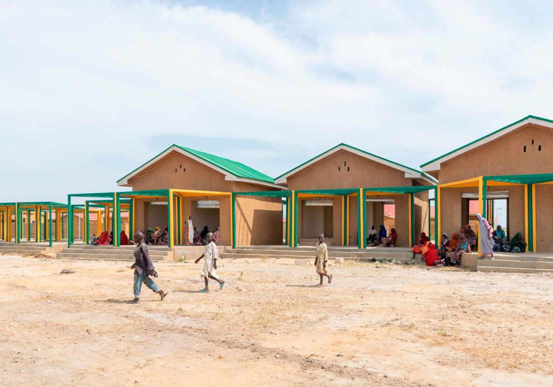 The new houses in Ngarannam community, northeast Nigeria