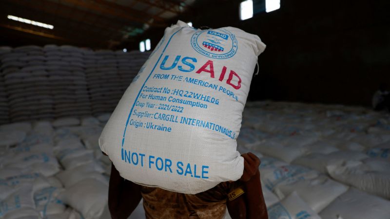 USAID suspends all food assistance to Ethiopia