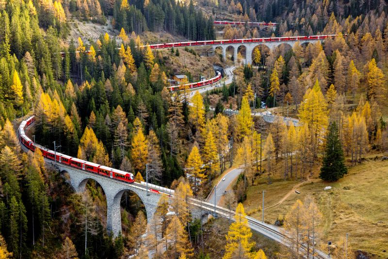 Why Switzerland built a 2 kilometer long train CNN