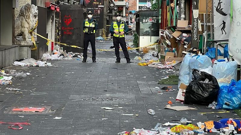 Seoul Halloween crush: South Korean authorities investigate after 151 dead in Itaewon