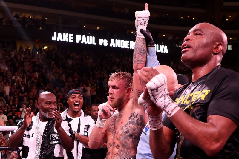 Jake Paul beats Anderson Silva to remain undefeated in his boxing career CNN