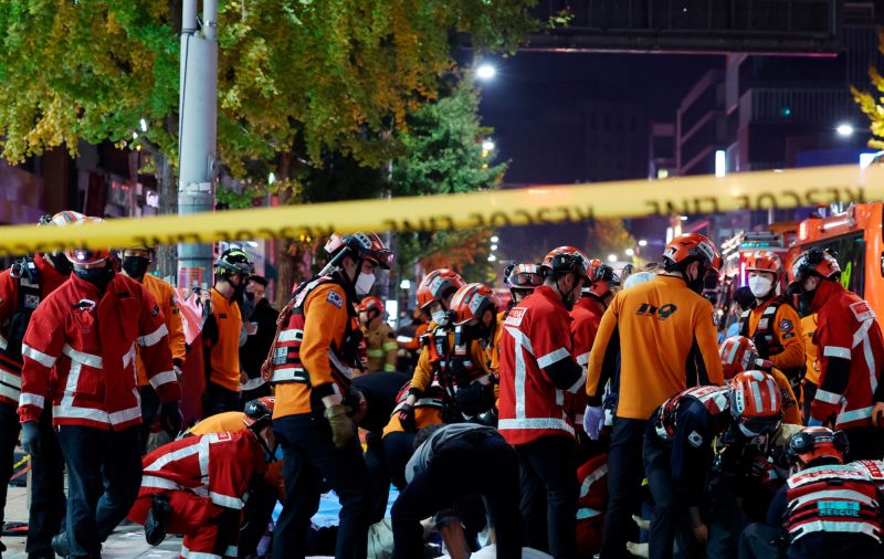 Seoul Halloween crush How the disaster in Itaewon unfolded