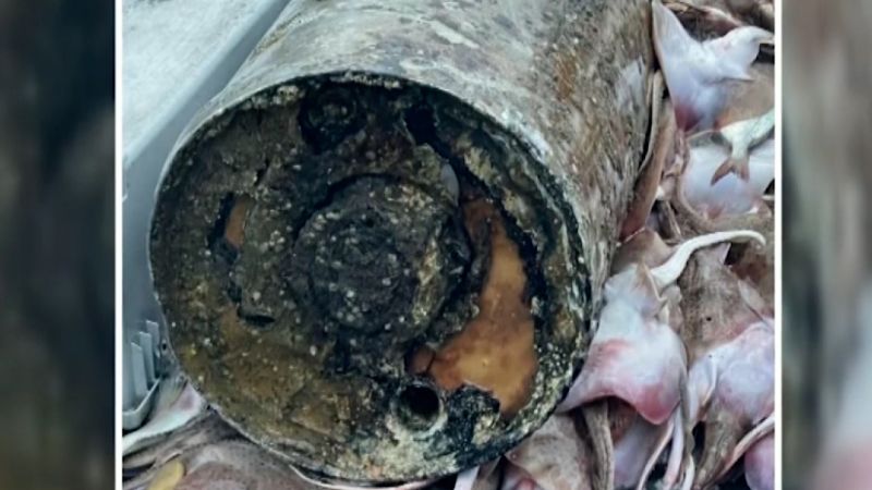 See how an explosive device from WWII ended up in this fisherman’s net | CNN