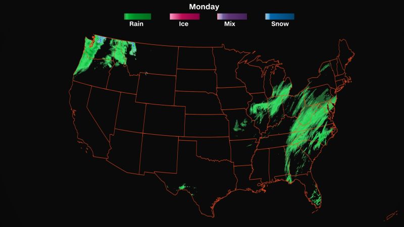 Weather forecast: Soggy Halloween for parts of the east and the Pacific Northwest | CNN